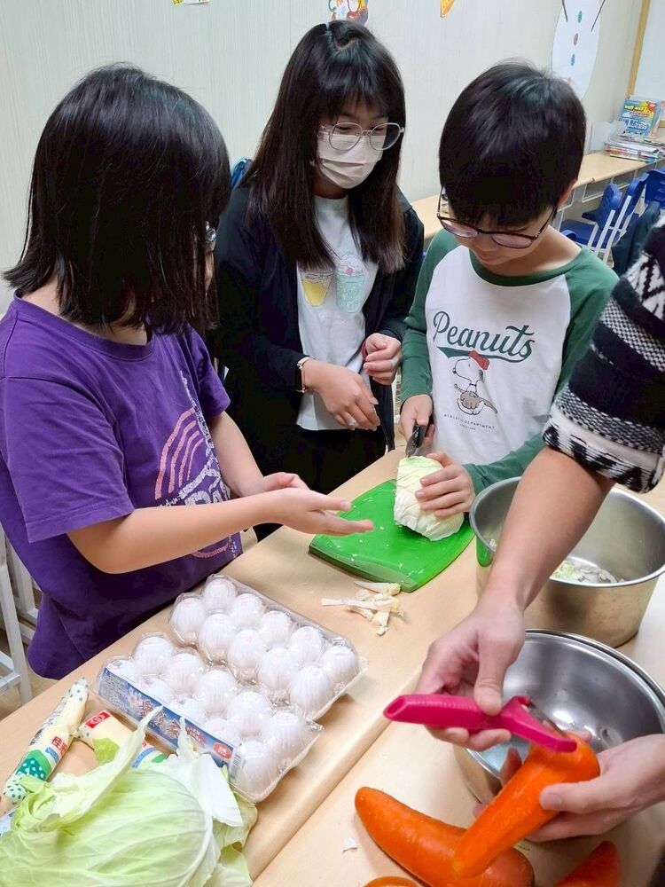 孩子動手備料